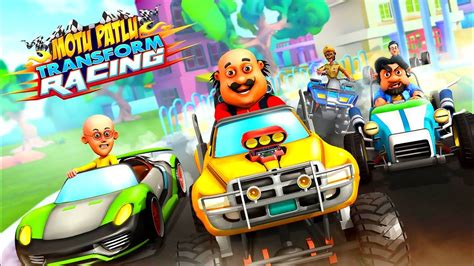 Motu Patlu Racing game || Motu and Patlu Unlock Snow Tuk Tuk Vs All ...