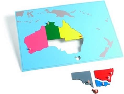 Australia puzzle map - Think Education Supplies