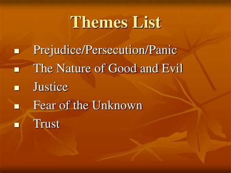 PPT - The Crucible: Themes PowerPoint Presentation, free download - ID ...