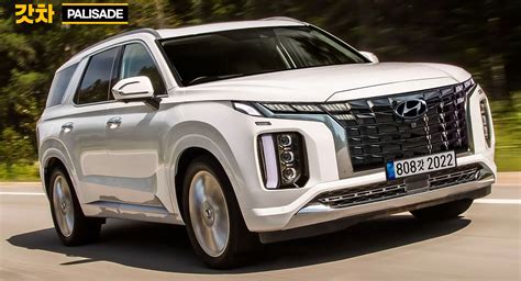 Facelifted 2023 Hyundai Palisade Rendered From Prototypes | Carscoops