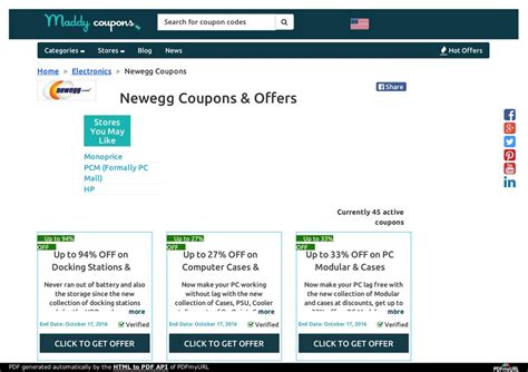 PPT - Newegg Coupons, Coupon Codes, Promo Codes PowerPoint Presentation ...