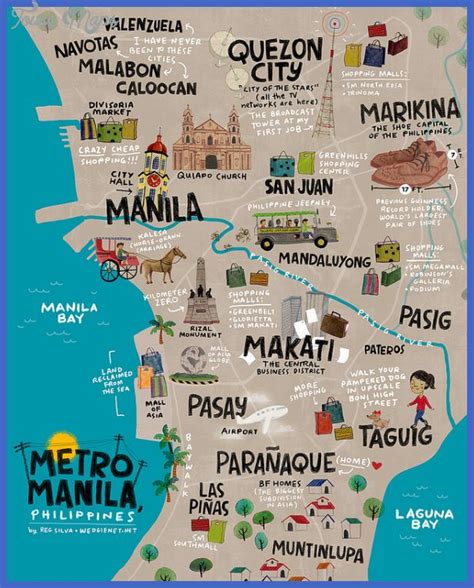 nice Manila Map Tourist Attractions | Philippines travel, Manila, Philippines