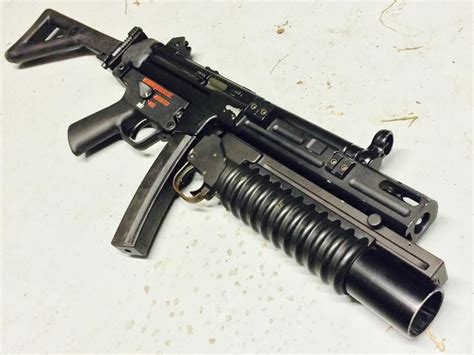 MP5 With M203 Grenade Launcher : r/GunPorn