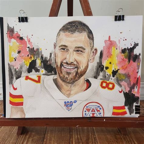 Travis Kelce Fan Art - Etsy