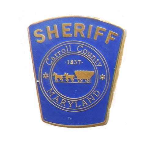 Sheriff Carroll County Maryland Seal