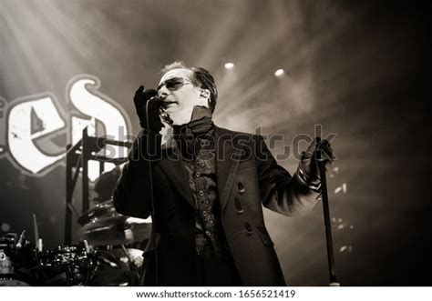 David Vanian Lead Singer Damned Live Stock Photo 1656521419 | Shutterstock