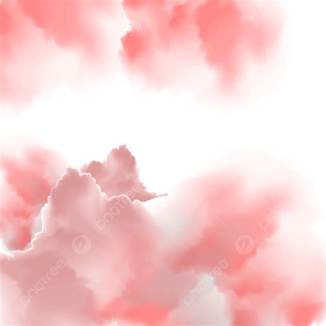 Heaven Sky Cloud Vector Design Images, Heaven With Pink Clouds ...