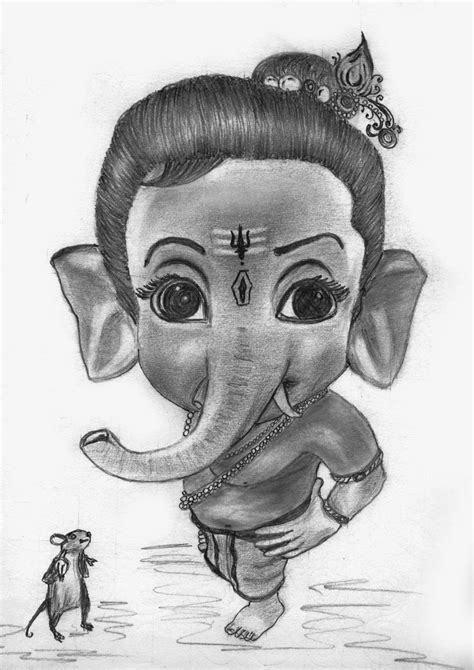 Free Lord Ganesh Sketch, Download Free Lord Ganesh Sketch png images ...