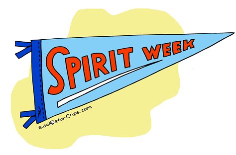 Spirit Week banner Clip Art