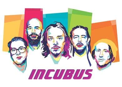 'incubus band' Poster by YORHED STUDIO | Displate