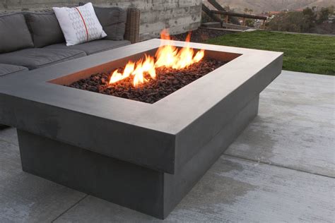 Olson Fire Table Concrete Firepit