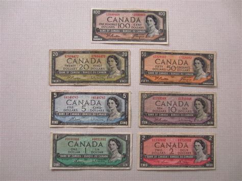 Series of 1954 Canadian Paper Currency Central Ottawa (inside greenbelt), Ottawa