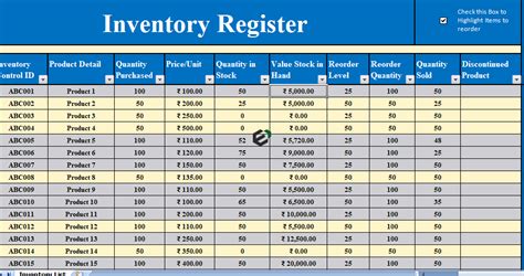 Stockinventory Management Excel Template Inventory Ma - vrogue.co