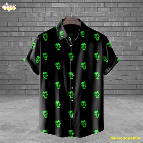 Pazuzu Green Face The Exorcist Horror Movie Halloween All Over Print 3D Hawaiian Shirt ...