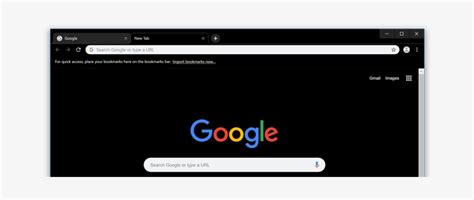 Black Chrome Theme - Google Chrome Black Theme Transparent PNG - 700x280 - Free Download on NicePNG