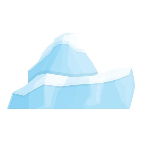 North iceberg icon cartoon vector. Ice berg 14361632 Vector Art at Vecteezy