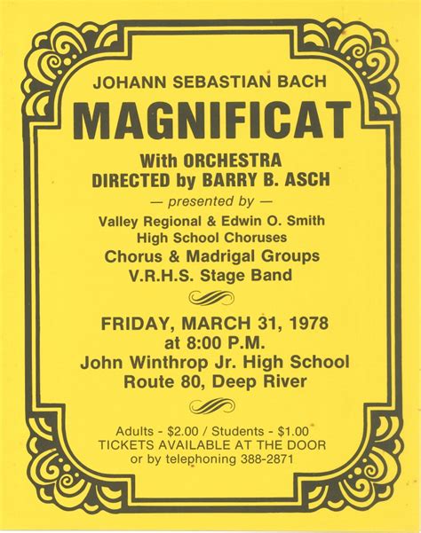 Bach MAGNIFICAT