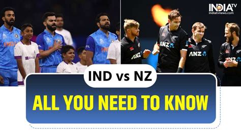 IND vs NZ ODI series | From complete schedule to head to head records, all you need to know ...