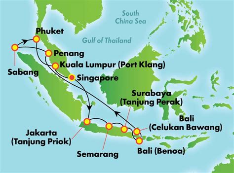 15-Day Thailand, Indonesia, Phuket & Penang from Singapore | Norwegian ...