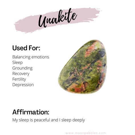 Healing Properties of Unakite - Moon Pebbles