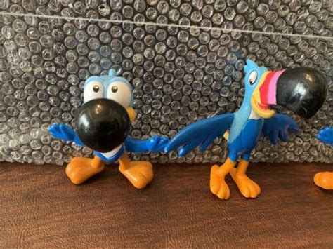 TOUCAN SAM Nephews FRUIT LOOPS KELLOGG CEREAL PROMO FIGURE Lot FROOT ...