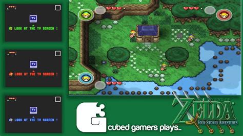 The Legend of Zelda: Four Swords Adventures - Multiplayer in Dolphin/VBA-M - YouTube