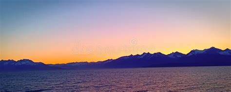 Sunrise Over Mountain and Yellow Sky Stock Photo - Image of yellow, dawn: 189417106