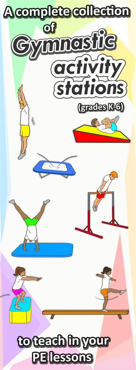 Elementary Gymnastics for PE - Complete program (grade K-3) | Gymnastics lessons, Preschool ...