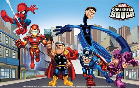 Superhero Cartoon Wallpapers - Wallpaper Cave