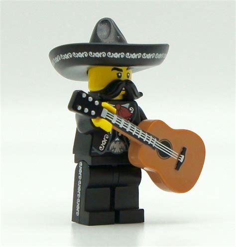 LEGO The Mariachi | Lego minifigures, Lego, Legos