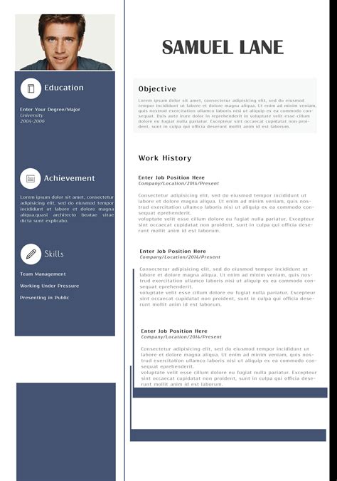 Free Resume 2023 Templates - Resume 2023