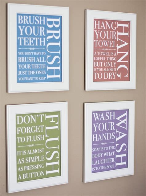 Bathroom Signs | Home crafts, Bathroom signs, Home diy