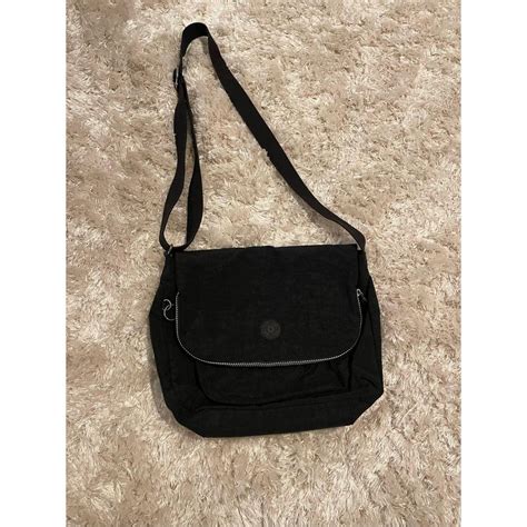 Kipling black crossbody bag Condition: excellent... - Depop