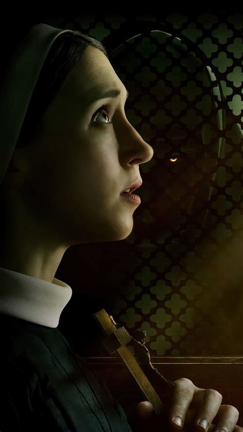 The Nun 2 Horror 2023 Movie 4K #2861l Wallpaper iPhone Phone