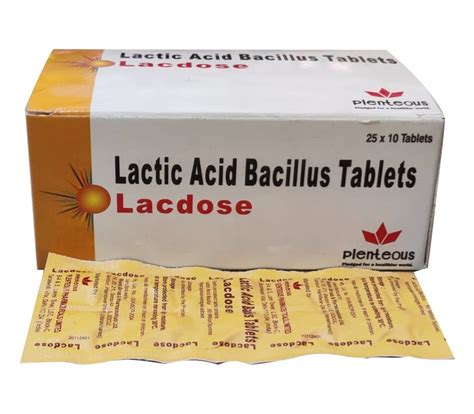 Lactic Acid Bacillus Tablets, 100 mg at Rs 70/box in Lucknow | ID ...