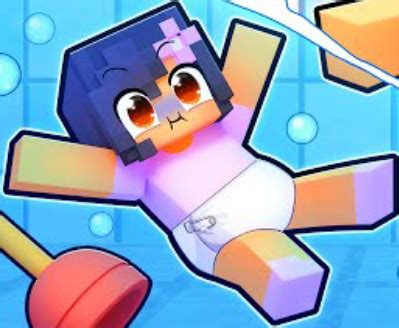 Baby Aphmau in Minecraft by HarryCoffeeCartoons on DeviantArt