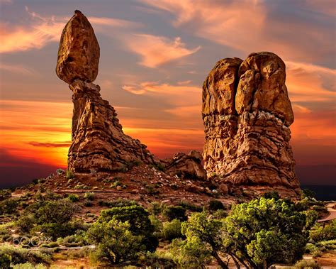 ***Balanced Rock (Arches National Park, Utah) by Perry Hoag on 500px | Balanced rock, American ...