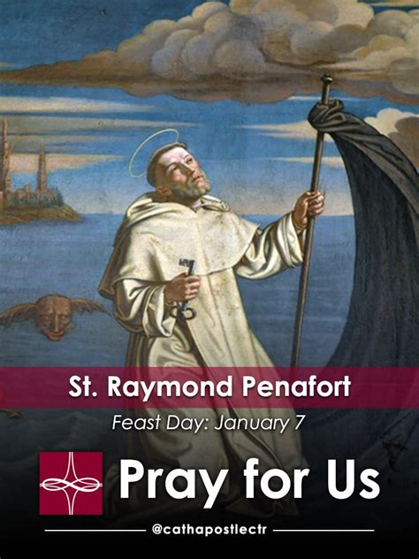 St. Raymond of Penyafort — Catholic Apostolate Center Feast Days