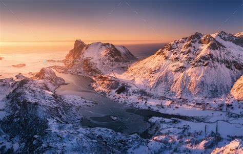 Sunset Pictures Of Snowy Mountains - Pin By Sunny On Natureza Nature Photography Winter ...