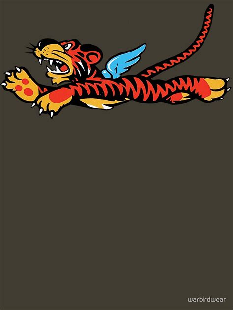 "Flying Tigers Emblem" T-shirt by warbirdwear | Redbubble