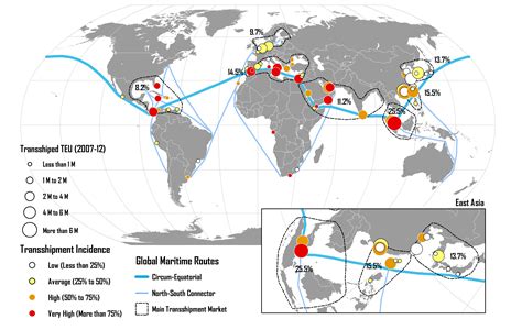 Transshipment hubs: connecting global and regional maritime shipping networks – PortEconomics