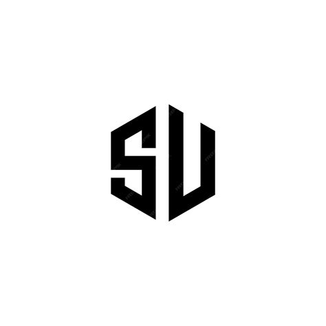 Premium Vector | SU logo vector