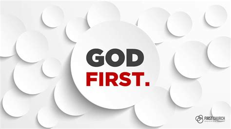 God First • First Church