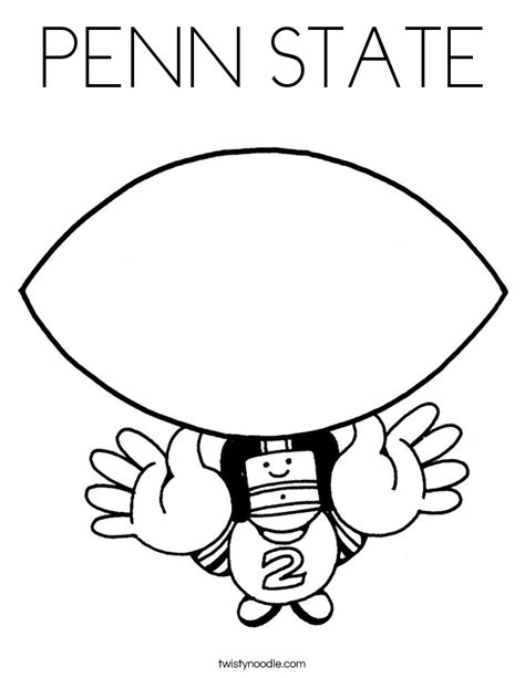 Penn State Logo Coloring Pages Coloring Pages