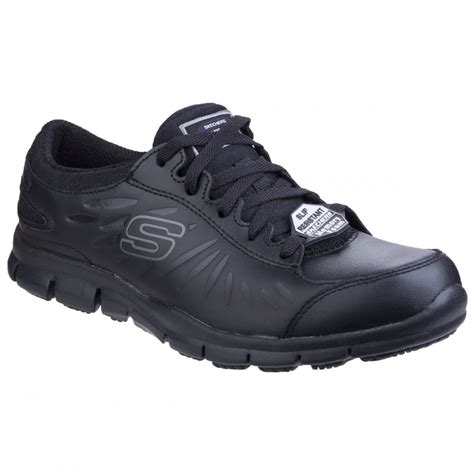 Skechers Safety Shoes Eldred Slip Resistant Lace Up Work Shoe - Footwear from MI Supplies Limited UK