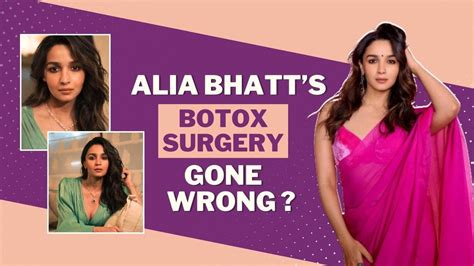 Alia Bhatt's Botox Surgery Gone Wrong ? | TheHealthSite.com