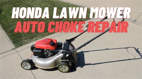 Common Reason for Honda Lawn Mower NO START | GCV160 Engine Auto Choke Repair - YouTube