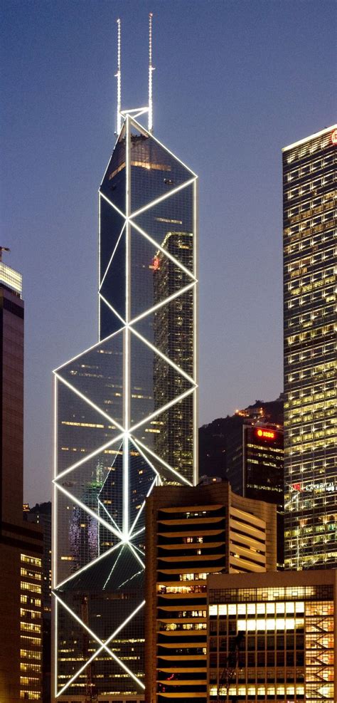 Bank of China Tower, Hong Kong by I.M. Pei & Partnersand Sherman Kung & Associates Architects ...