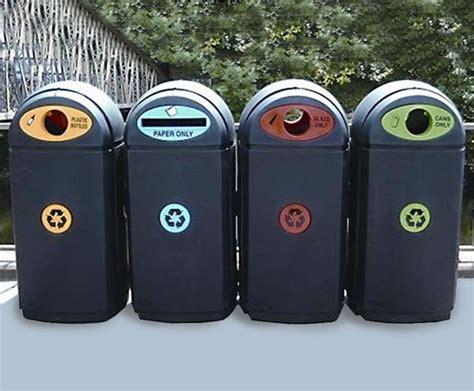 Eco-Bin outdoor recycling bin | Outdoor recycling bins, Recycling bins, Recycling