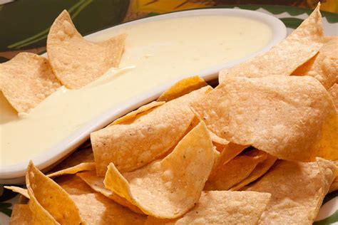 Our Famous Cheese Dip and Chips - La Mesa Mexican Restaurant